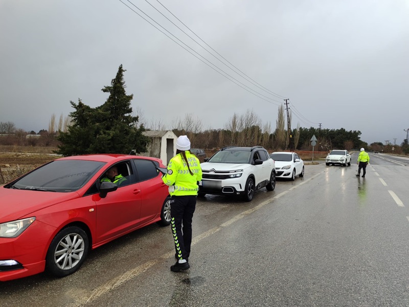 Trafik Tescil ve Denetleme Şube Müdürlüğü ekiplerince 17.01.2024-30.01.2024 tarihleri arası denetimler.